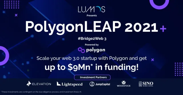 Build the next web3 unicorn in India with Polygon LEAP 2021 Accelerator