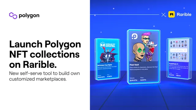 Rarible’s Marketplace Builder Is Now Open for Polygon NFT Collections
