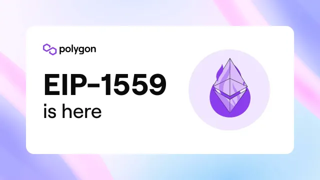 EIP-1559 Upgrades Are Going Live on Polygon Mainnet