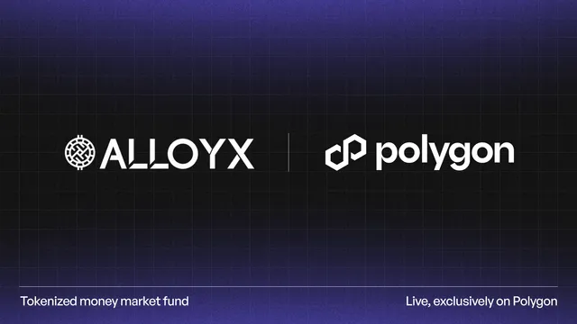 AlloyX Launches Tokenized Money Market Fund, Real Yield Token (RYT), on Polygon