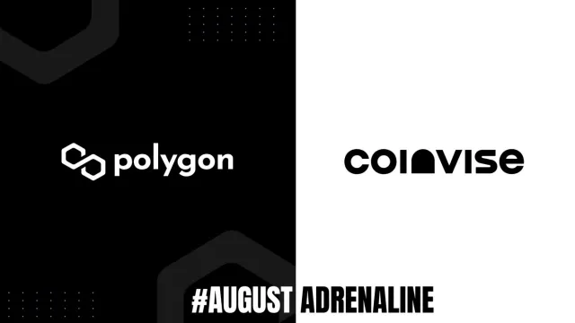 polygon august adrenaline with coinvise