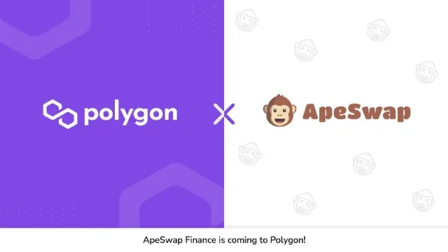Apeswap finance Yield farming platform launch on polygon crypto
