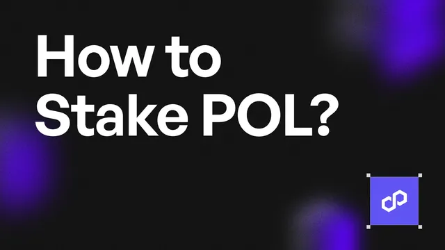 How Do I Stake POL, the Token for Polygon and Agglayer?