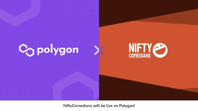 nifty comedians nft platform for artists launch on polygon crypto