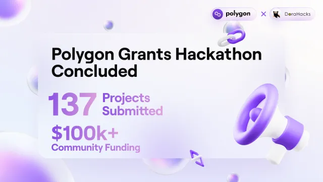 Polygon Grants Hackathon concludes with a BANG!