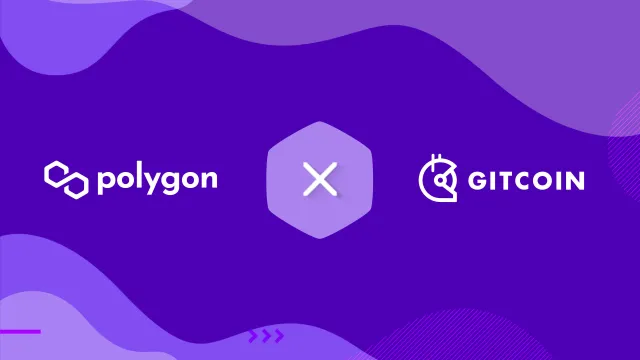 polygon integrate gitcoin logo|