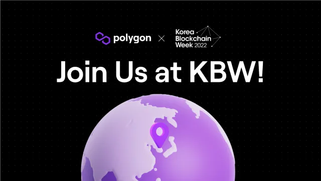 Polygon Is Touching Down at Korea Blockchain Week 2022