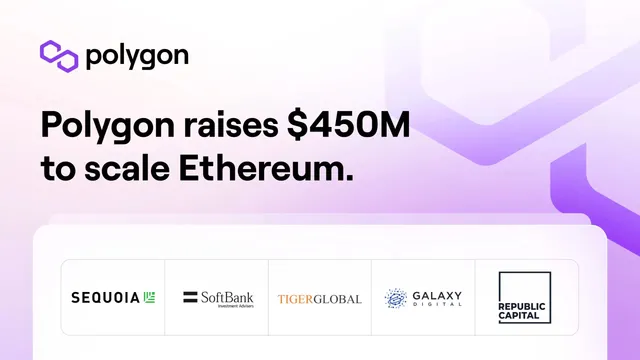 Polygon Raises $450,000,000 From Sequoia Capital India, SoftBank, Galaxy, Tiger, Republic Capital