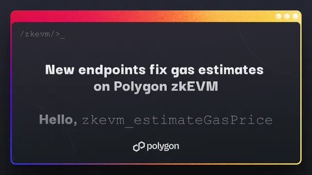 Polygon zkEVM: New Custom Endpoints for dApps