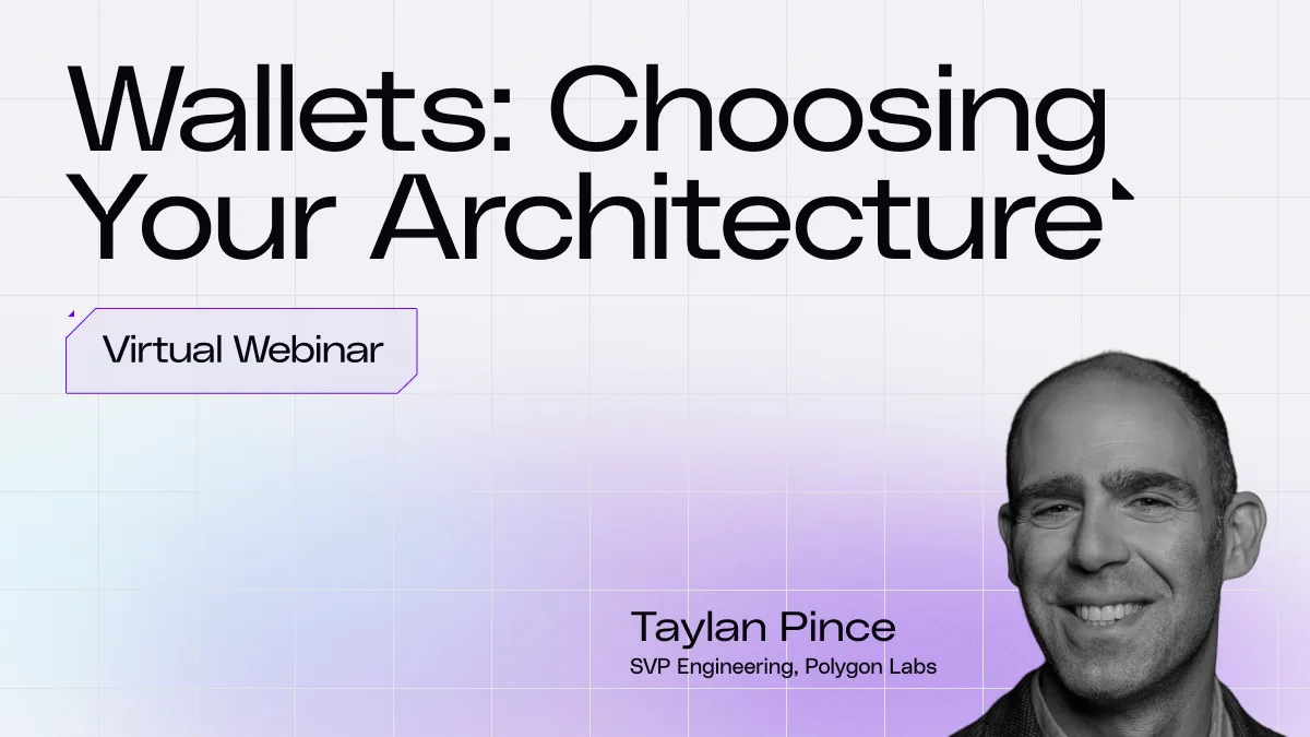 Wallets: Choosing Your Architecture