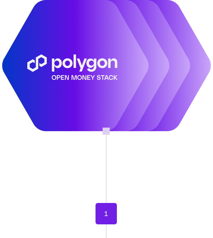 All eight vendors converged into the single Polygon Open Money Stack